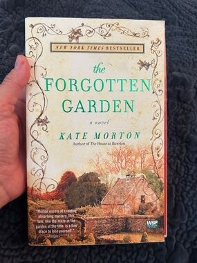The Forgotten Garden by Kate Morton - Cream & Teal Paperback